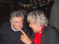 Con Mujica. Montevideo